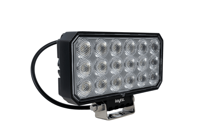 LED-Arbeitsscheinwerferreflektor LAYTZ LY7305 72xLED 7000lm rechteckig