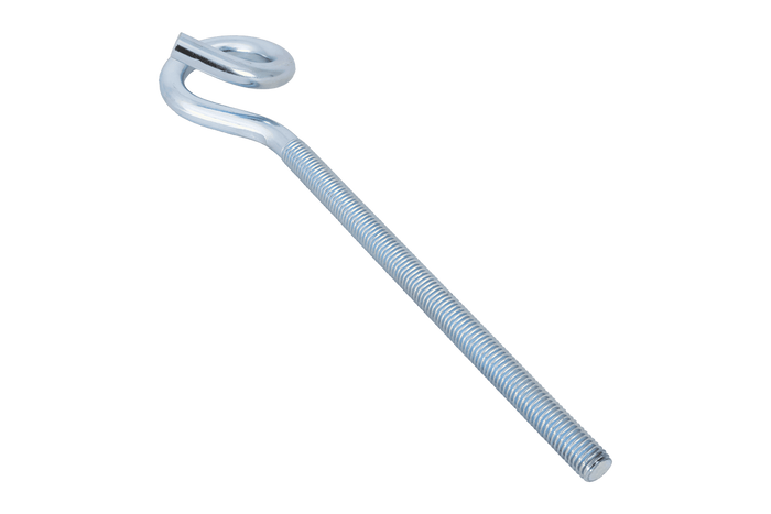DROMET HOH M12x260 Deckenhaken leicht gebogen