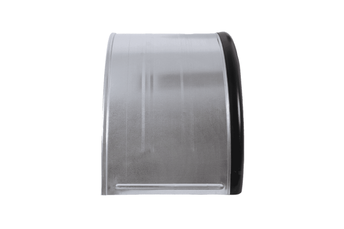 Doppelkotflügel für Anhänger 16-17,5" DOMAR DK7135 Radlauf 1000/450 mm Metall mit Gummikante