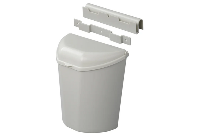 ProPlus 370402 Abfallbehälter mit Deckel für Anhänger und Wohnmobile, 6 l