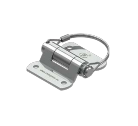 Abnehmbares Seitenscharnier STEELPRESS ZW-03.40 für Anhängerseitenmontage