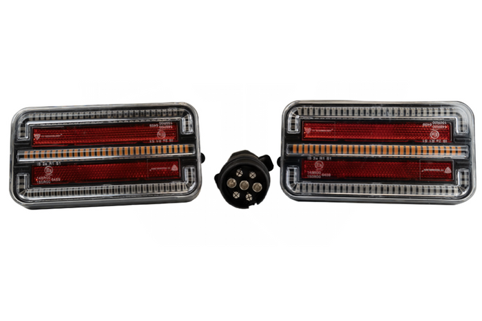 TT Technology TT.12028B-DI LED Rückleuchten 3 Funktionen links+rechts, kabellos, magnetisch