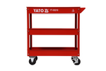 YATO YT-55210 Werkstattwagen, 3-stufig, Werkstattschrank, 130 kg, 79,5 x 79 x 37 cm