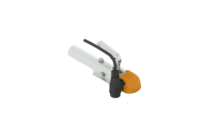 Sicherheitsabdeckung für die STEELPRESS SDP-01 Soft Dock Kugelkupplung mit Platz für den Stecker