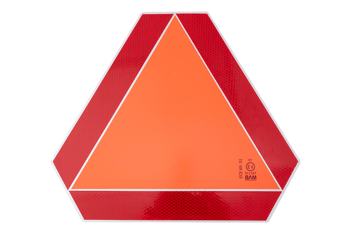 HERMON Warndreieck, Warntafel für langsam fahrende Fahrzeuge 360x415mm