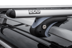 Eco Alubase 150 - universeller Aluminium-Dachträger für Reling