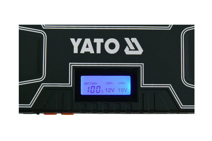 YATO YT-83082 Powerbank 12000mAh mit LCD-Display