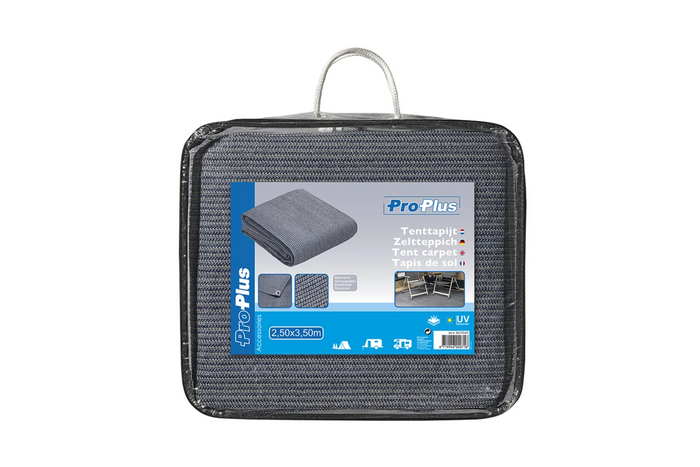 ProPlus 361770V01 graue Bodenmatte für Wohnmobil-/Zeltvorzelt 2,5 x 3,5 m