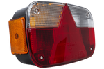 ASPÖCK Multipoint III Rückleuchte, 8 Funktionen, links