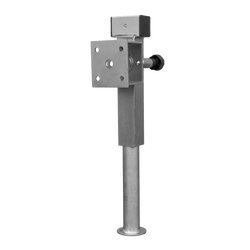 UNITRAILER D-110.000.049 ausziehbare Kurbelstütze für 1300 kg Pritschenanhänger 410-645 mm
