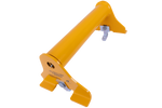 PRAMAR Radstopper VDI 2700 gelb Universal-Radstopper für Autotransporter