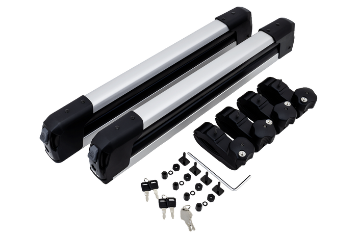 Inter Pack Frostline 4 - Aluminiumhalterung für 4 Paar Ski oder 2 Snowboards