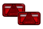 ASPÖCK MULTILED IV LED-Rückleuchten, Bajonettanschluss 5-PIN, 7 Funktionen, links + rechts