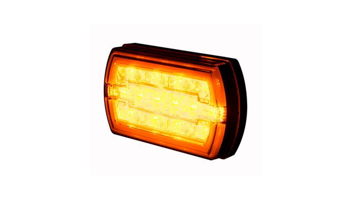 HORPOL CLEOfront LZD 2789 LED-Frontleuchte mit 2 Funktionen, universell