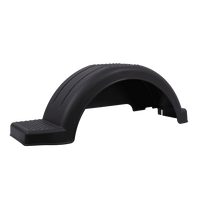 Kotflügel für Bootsanhänger 14" DOMAR D20430D Radlauf 930/255 mm