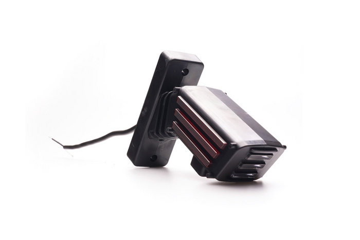 WAŚ 2550P W297.3.1 SPOT LED-Rechtsmarkierungsleuchte an kurzem Arm