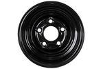 Stahlfelge für Anhänger UNITRAILER schwarz 6Jx10"H2 5x112 ET:-4