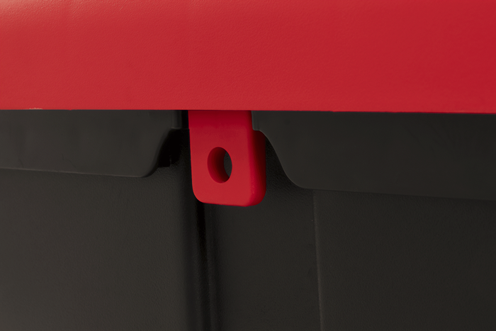 Feuerlöscherkasten 6kg DAKEN 82020 ADAMANT 671x310x247mm rot