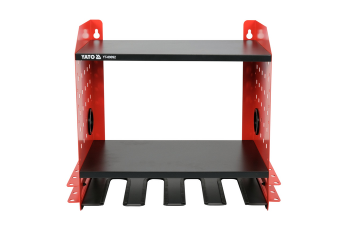YATO YT-09092 ELEKTROWERKZEUG ORGANIZER 4 HALTERUNGEN 465 x 405 x 225 mm