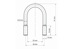 DROMET Ovalklemme Typ B M10 23×41mm