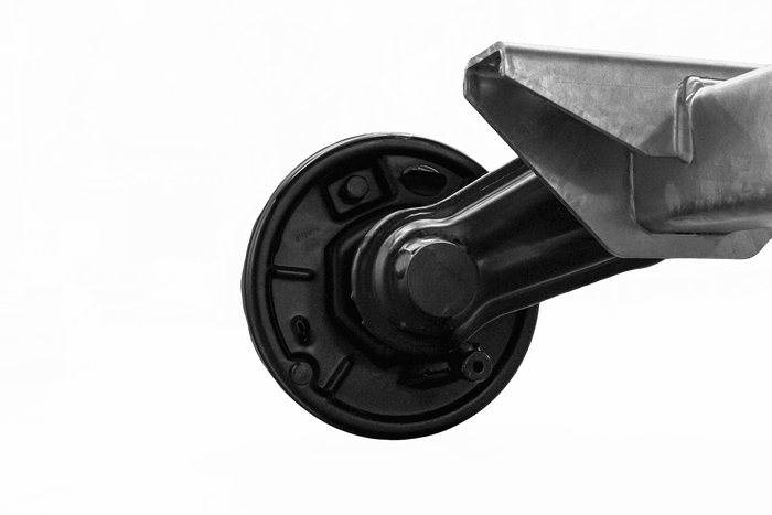 KNOTT VGB13-M gebremste Achse für Anhänger/Träger 1350 kg 1750 mm 2250 mm 5x112