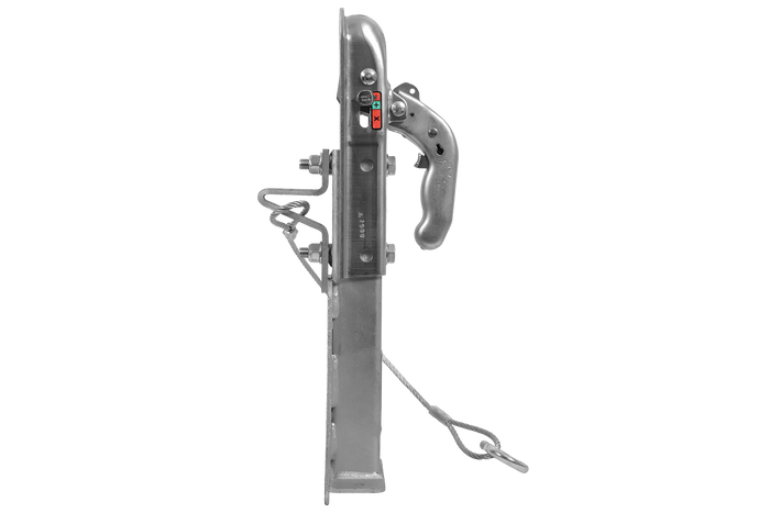 KNOTT KQ14-A+KZE7.5 Kugelkupplung für einen 1400 kg Anhänger mit V-förmiger Deichsel