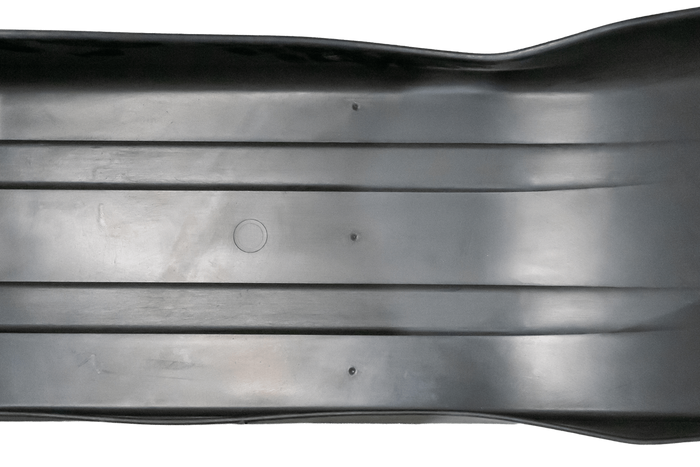 OUTLET Tandem-Kotflügel für Anhänger 13-14" DOMAR D20522 flacher Radlauf 1500/220 mm