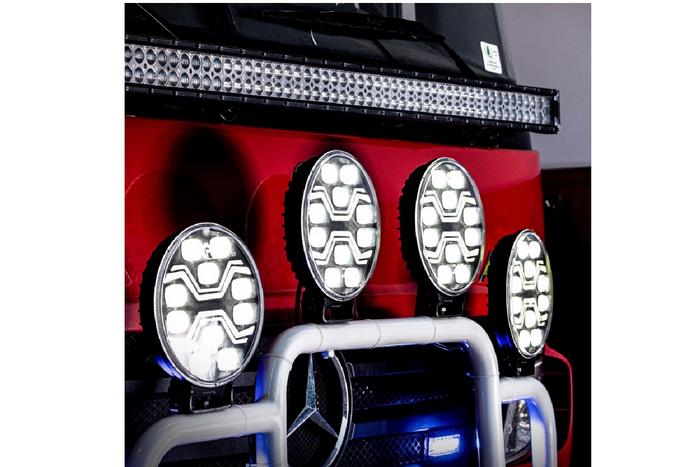 LED-Arbeitsscheinwerfer-Reflektor KAMAR X-SPIDER TOXIC L3440 10xLED 80W