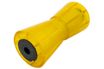Kielrolle KNOTT 190 mm, in gelb, für Bootsanhänger