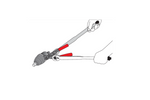 YATO YT-0606 Gelenk-Manschetten-Klemmzange 235 mm