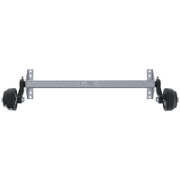 KNOTT VGB15M/MV gebremste Achse für schwere Anhänger und Autotransporter 1500 kg 1450 mm 1950 mm 5x112