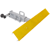 UNITRAILER TTL-Flachstütze, Länge 59 cm, Höhe 50 cm, für einen Bootsanhänger