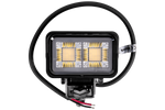 LED-Arbeitsscheinwerfer-Reflektor TT TECHNOLOGY SCHWARZ TT.13440 40xLED 2630lm rechteckig