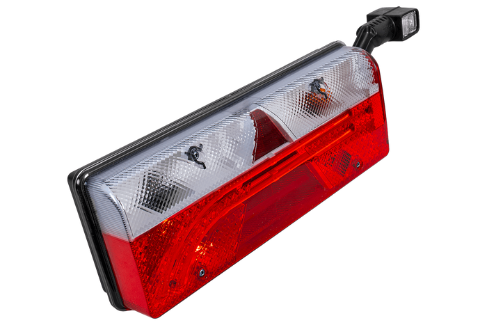 ASPÖCK EUROPOINT III LED-Bajonett-Rücklicht 7PIN ASS2 mit Hupe und 7 Funktionen rechts
