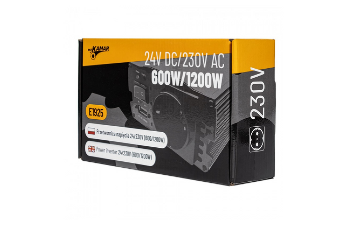 Spannungswandler 24V/230V (600/1200W) KAMAR E1925