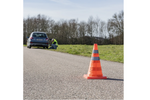 ProPlus 540320 faltbarer Verkehrskegel, Warnkegel 41 cm