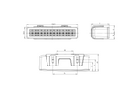 Nebelschlussleuchte WAŚ W99 748 LED universell