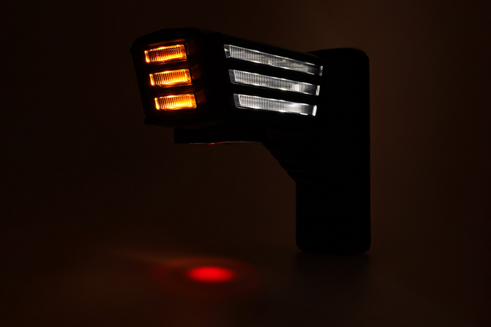 WAŚ 2550P W297.3.1 SPOT LED-Rechtsmarkierungsleuchte an kurzem Arm