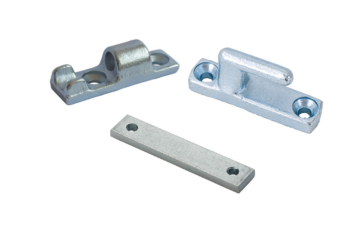 Seitenscharnier mit Griff und Scheibe WINTERHOFF BSCH 40-1+BSCHG 40-A+BSCHG 40-A komplette Anhängerseitenmontage