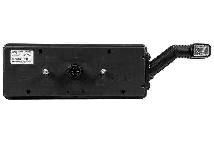 ASPÖCK EUROPOINT III LED-Bajonett-Rücklicht 7PIN ASS2 mit Hupe, 7 Funktionen links