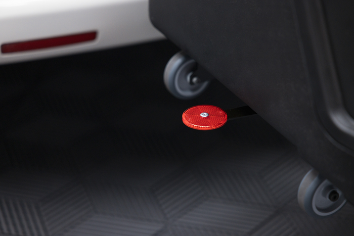 Towbox Camper Alpha schwarze LED (lang) - Anhängerkupplungs-Gepäckbox