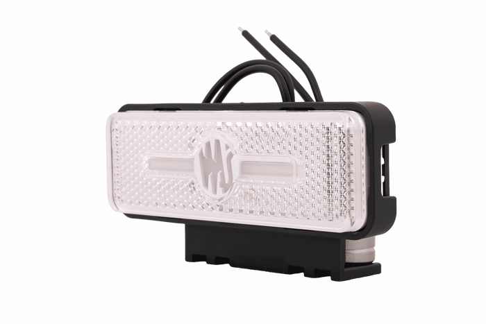 WAŚ W254 2035 LED-Universal-Positionsleuchte weiß mit Halterung