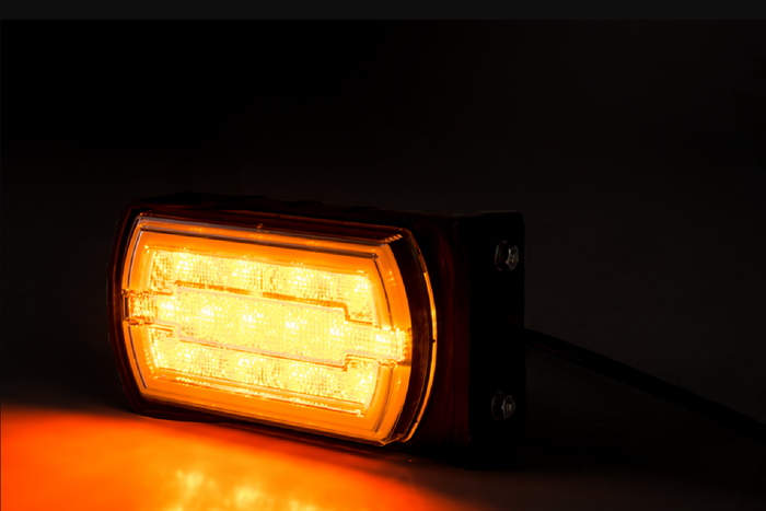 HORPOL CLEOfront LZD 2789/W1 LED-Frontleuchte mit 3 Funktionen, universell