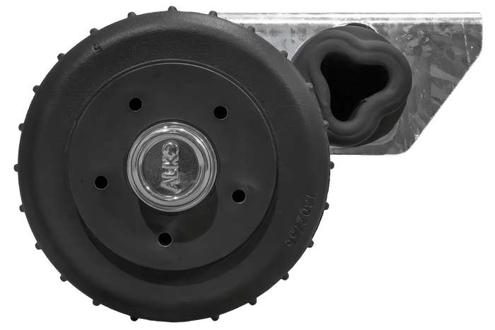 AL-KO EURO gebremste Achse für Anhänger/Autotransporter 1800 kg 1650 mm 2150 mm 5x112