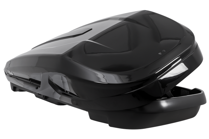 Inter Pack Monsun PRO L Dachbox,  Metallic-Schwarz