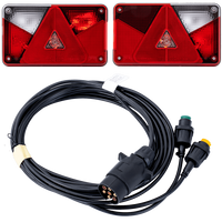 ASPÖCK MULTIPOINT V Rücklichter + MANTES 4m 7PIN Kabelbaum