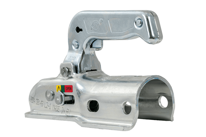 STEELPRESS BC-1200C Kugelkopfkupplung für 1200kg Anhänger mit 50mm Rohrdeichsel