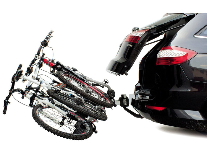 Peruzzo Parma 3 - Anhängerkupplungs-Fahrradträger für 3 Fahrräder