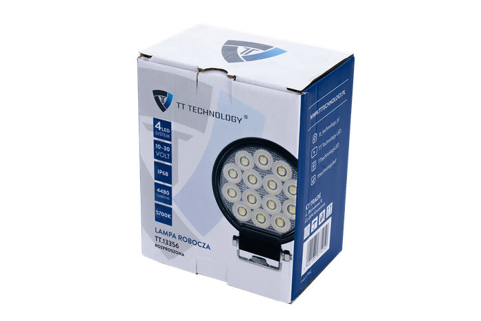 LED Arbeitsscheinwerfer TT TECHNOLOGY TT.13356 56xLED 4480lm, rund