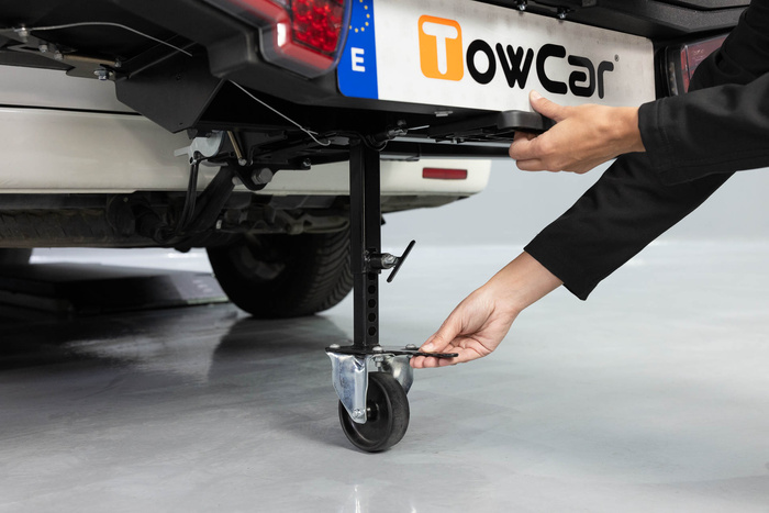 Towbox V3 Camper schwarz - Kastenträger für Anhängerkupplung